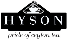 HYSON PRIDE OF CEYLON TEA - לוגו סימן מסחר רשום