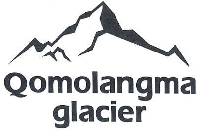 Qomolangma glacier - לוגו סימן מסחר