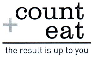 count+ eat the result is up to you - לוגו סימן מסחר רשום