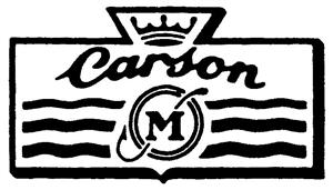 Carson M - לוגו סימן מסחר רשום