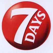 7 DAYS - לוגו סימן מסחר רשום