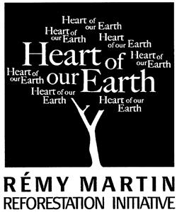 Heart of our Earth RÉMY MARTIN REFORESTATION INITIATIVE - לוגו סימן מסחר רשום