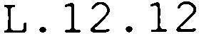 L.12.12 - לוגו סימן מסחר רשום