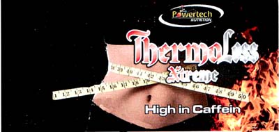 Thrmoloss xtreme High in Caffein powertech Nutrition - לוגו סימן מסחר
