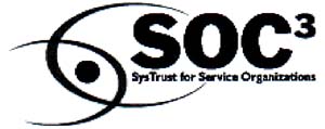 SOC 3 SysTrust For Service Organizations - לוגו סימן מסחר