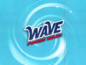WAVE POWER WASH - לוגו סימן מסחר