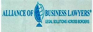 ALLIANCE OF BUSINESS LAWYERS LEGAL SOLUTIONS ACROSS BORDERS - לוגו סימן מסחר
