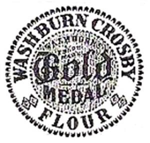 WASHBURN CROSBY FLOUR bold medal - לוגו סימן מסחר