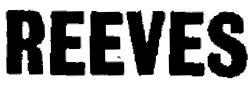 REEVES - לוגו סימן מסחר
