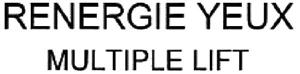 RENERGIE YEUX MULTIPLE LIFT - לוגו סימן מסחר
