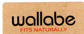wallabe FITS NATURALLY - לוגו סימן מסחר רשום