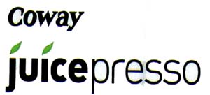 Coway juice presso - לוגו סימן מסחר