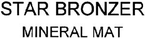 STAR BRONZER MINERAL MAT - לוגו סימן מסחר