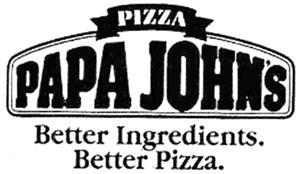 PIZZA PAPA JOHN'S Better Ingredients. Better Pizza. - לוגו סימן מסחר רשום
