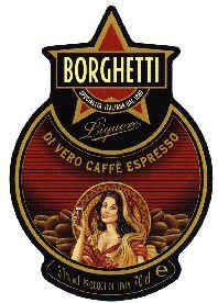 BORGHETTI DE VERO CAFFE ESPRESSO - לוגו סימן מסחר רשום