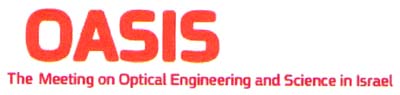 OASIS    The Meeting on Optical Engineering and Science in Israel - לוגו סימן מסחר רשום