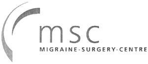 msc MIGRAINE-SURGERY-CENTRE - לוגו סימן מסחר