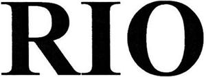 RIO - לוגו סימן מסחר רשום