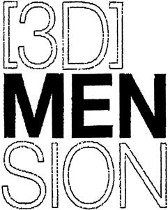 (3D)MENSION - לוגו סימן מסחר רשום