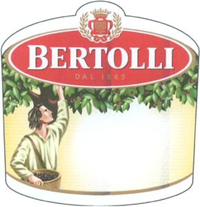BERTOLLI DAL 1865 - לוגו סימן מסחר רשום