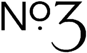 No.3 - לוגו סימן מסחר רשום