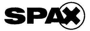 SPAX - לוגו סימן מסחר רשום