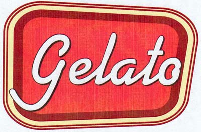 gelato - לוגו סימן מסחר רשום