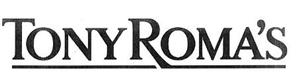 TONY ROMA'S - לוגו סימן מסחר רשום