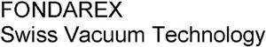 FONDAREX Swiss Vacuum Technology - לוגו סימן מסחר רשום