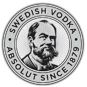 SWEDISH VODKA ABSOLUT SINCE 1879 - לוגו סימן מסחר רשום