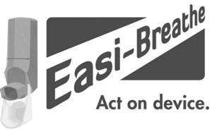 Easi-Breathe Act on device. - לוגו סימן מסחר