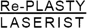 Re - PLASTY LASERIST - לוגו סימן מסחר רשום