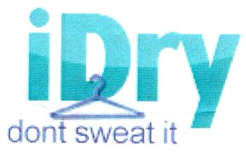 idry dont sweat it - לוגו סימן מסחר