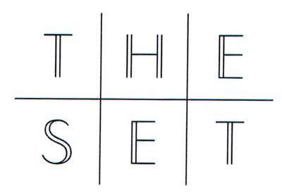 THE SET - לוגו סימן מסחר רשום