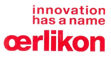 innovation has a name oerlikon - לוגו סימן מסחר