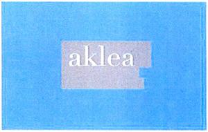 aklea - לוגו סימן מסחר