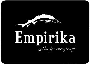Empirika Not for everybody! - לוגו סימן מסחר