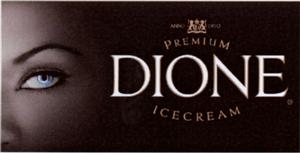 DIONE PREMIUM ICECREAM ANNO 1950 - לוגו סימן מסחר רשום