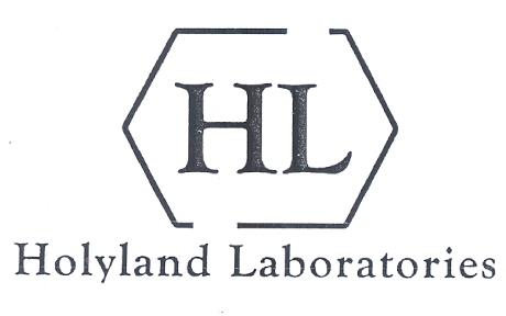 HL HOLYLAND LABORATORIES - לוגו סימן מסחר רשום