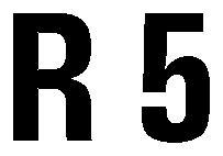 R 5 - לוגו סימן מסחר