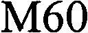 M60 - לוגו סימן מסחר רשום