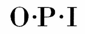 O P I - לוגו סימן מסחר רשום