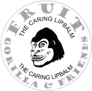 FRUIT GORILLA & FRIENDS THE CARING LIPBALM - לוגו סימן מסחר