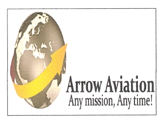 Arrow Aviation Any mission, Any time! - לוגו סימן מסחר