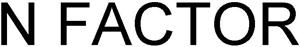 N FACTOR - לוגו סימן מסחר