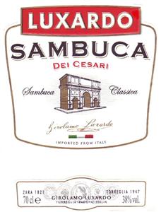 LUXARDO SAMBUCA DEI CESARI Sambuca Classica Girolamo Luxardo - לוגו סימן מסחר רשום