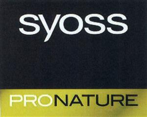 syoss PRONATURE - לוגו סימן מסחר