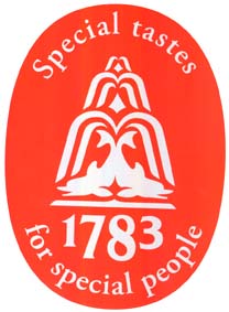 SPECIAL TASTES 1783 FOR SPECIAL PEOPLE - לוגו סימן מסחר רשום