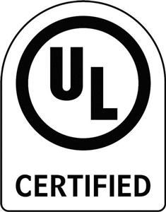 UL CERTIFIED - לוגו סימן מסחר רשום