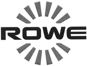 ROWE - לוגו סימן מסחר רשום